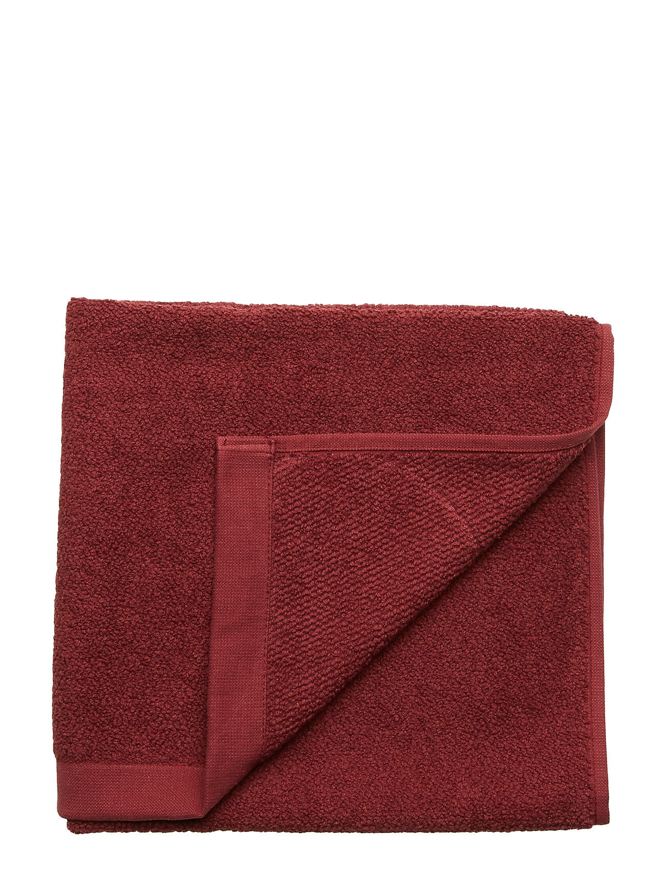 Gripsholm Towel Cotton Linen Home Textiles Bathroom Textiles Towels Rød Gripsholm