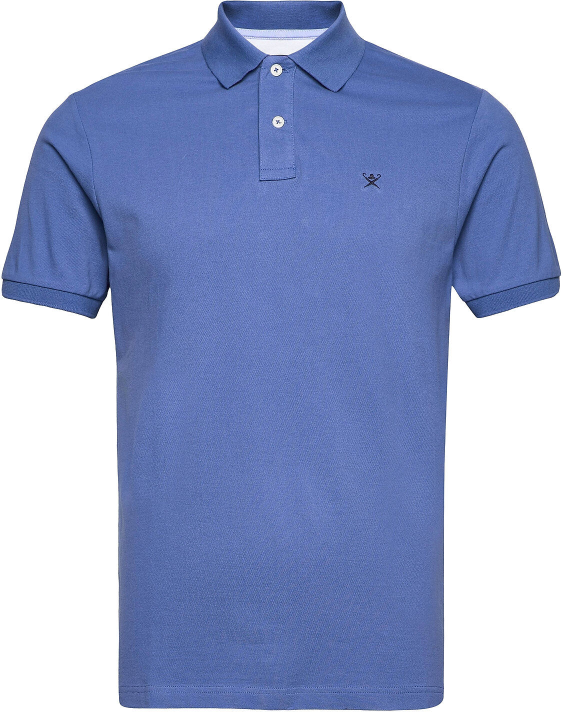 Hackett London Slim Fit Logo Polos Short-sleeved Blå Hackett London