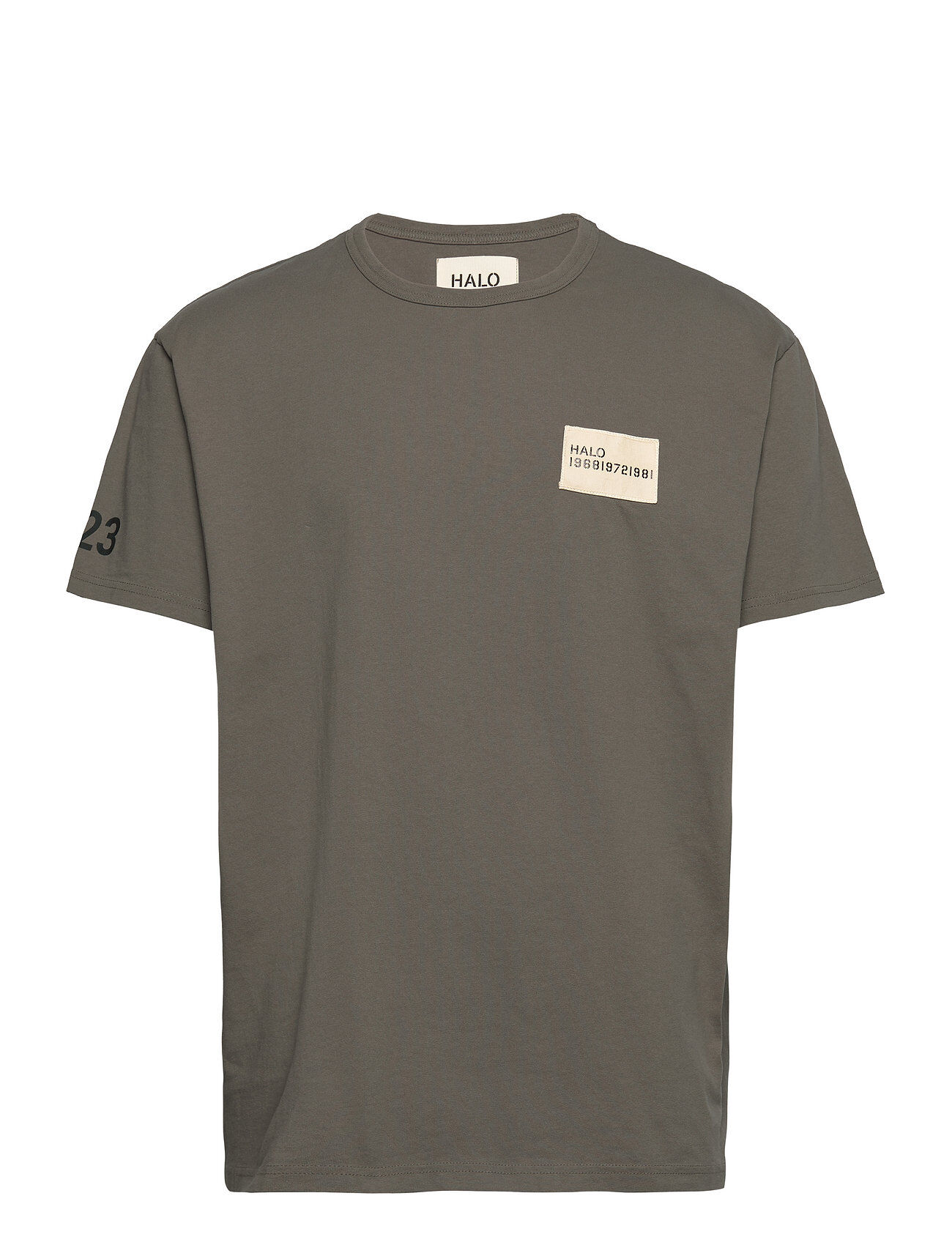 Halo Heavy Cotton Tee T-shirts Short-sleeved Brun HALO