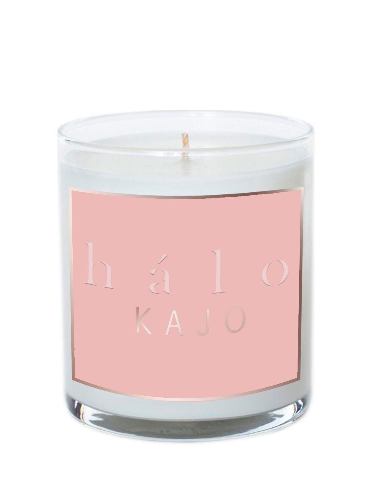 hálo Scented Soy Wax Candle Home Decoration Candles Rosa Hálo