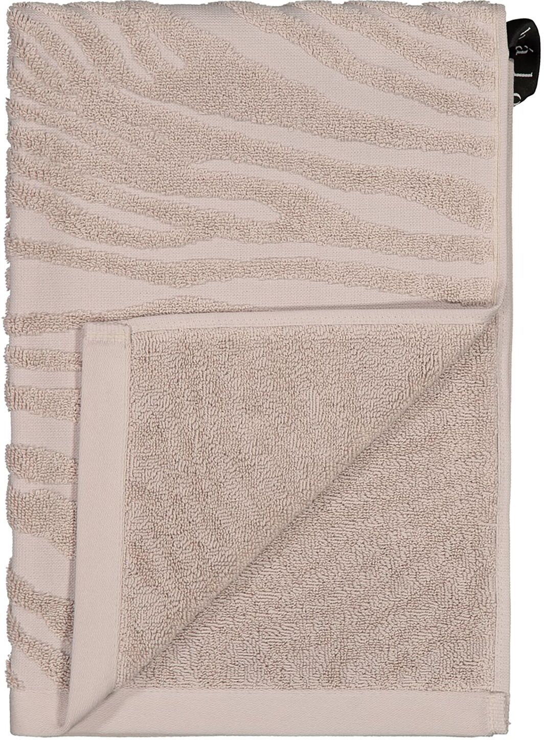 hálo Kaarna Hand Towel Home Bathroom Textiles Towels Beige Hálo