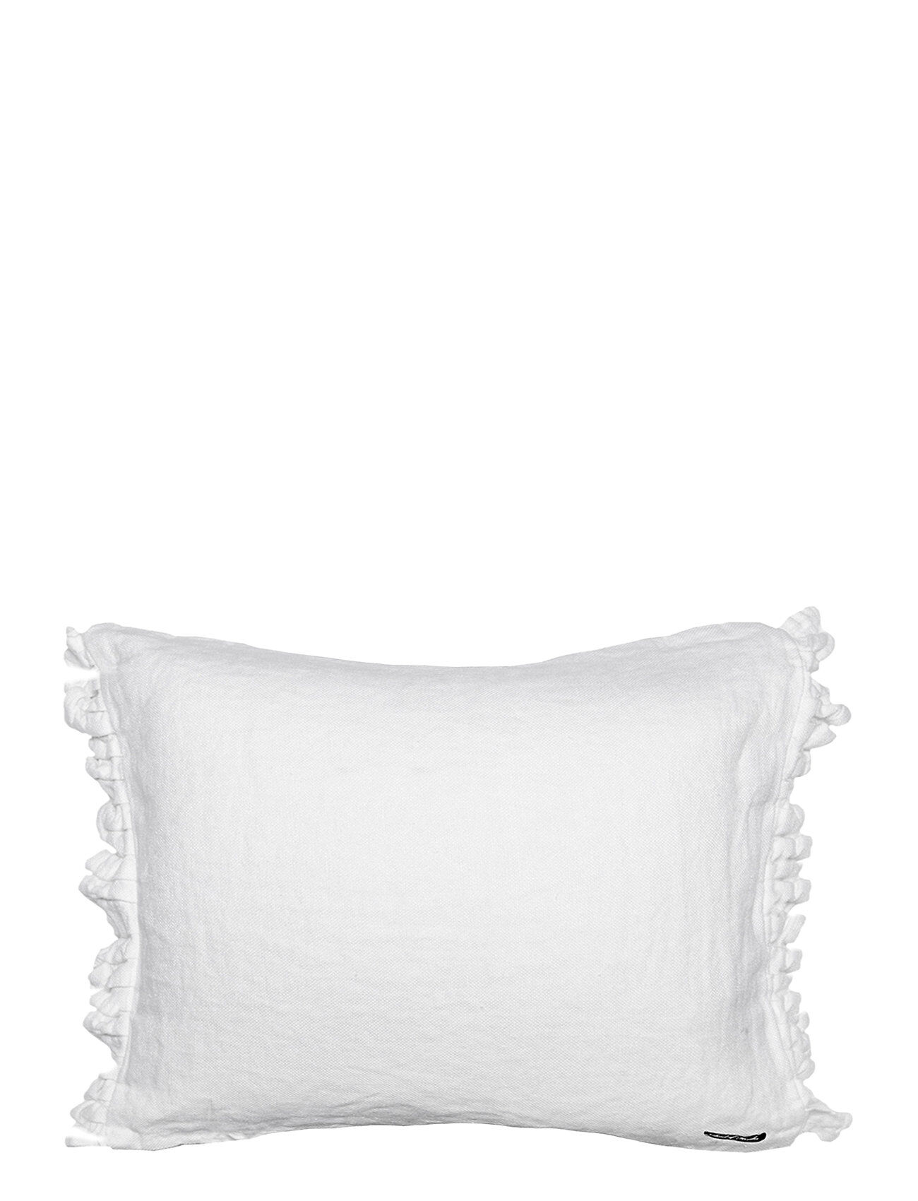 Himla Soul Cushion With Fringe Home Textiles Hvit Himla