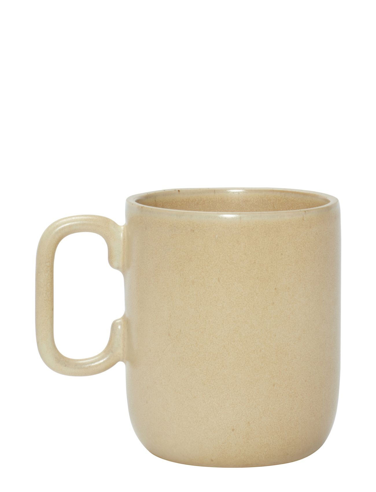 Hübsch Cup Home Tableware Cups & Mugs Coffee Cups Beige Hübsch
