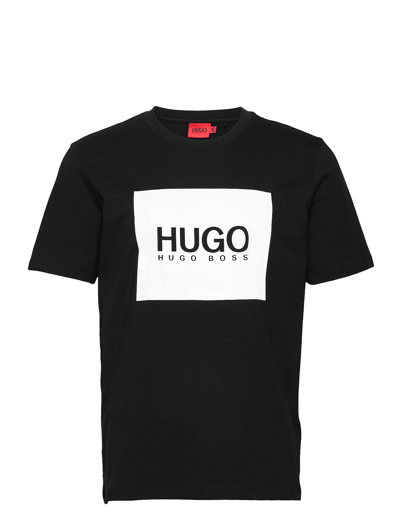 HUGO Dolive_U212 T-shirts Short-sleeved Svart HUGO