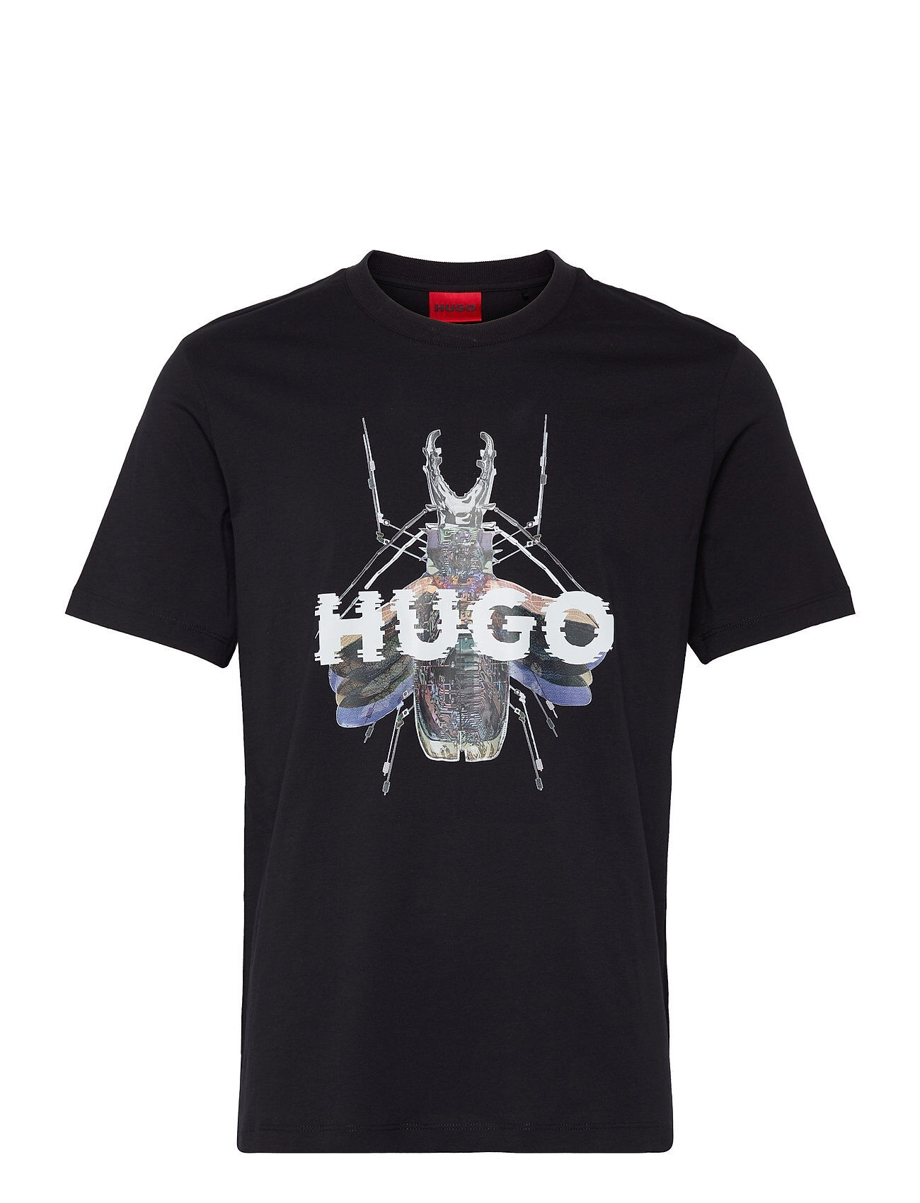 HUGO Dugy T-shirts Short-sleeved Svart HUGO