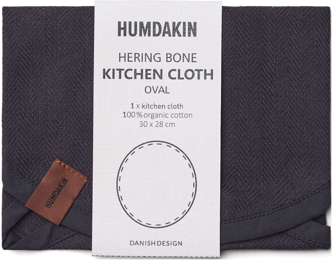 Humdakin Oval Kitchen Cloth Home Textiles Kitchen Textiles Kitchen Towels Grå Humdakin