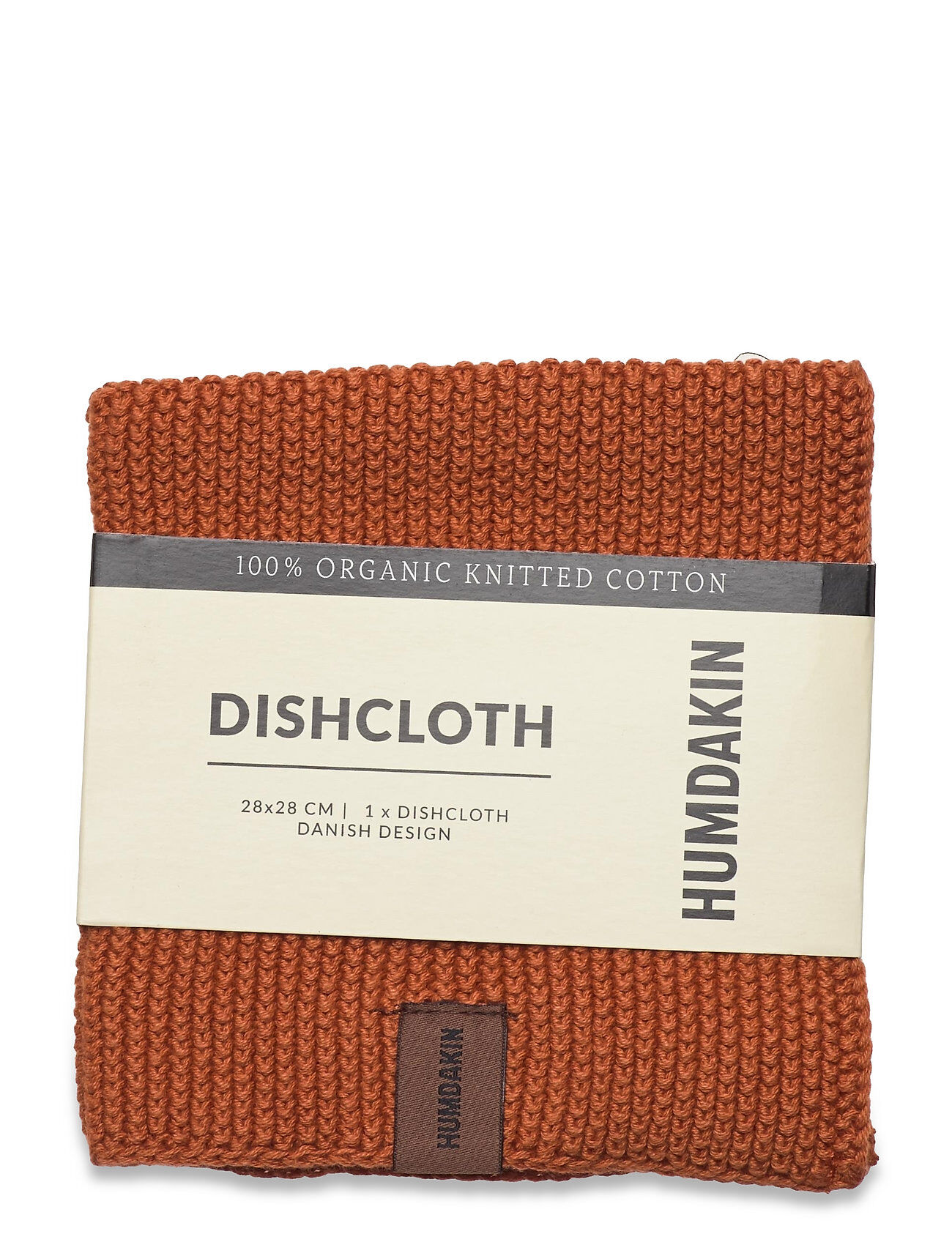 Humdakin Knitted Dishcloth Home Kitchen Wash & Clean Dishes Cloths & Dishbrush Oransje Humdakin