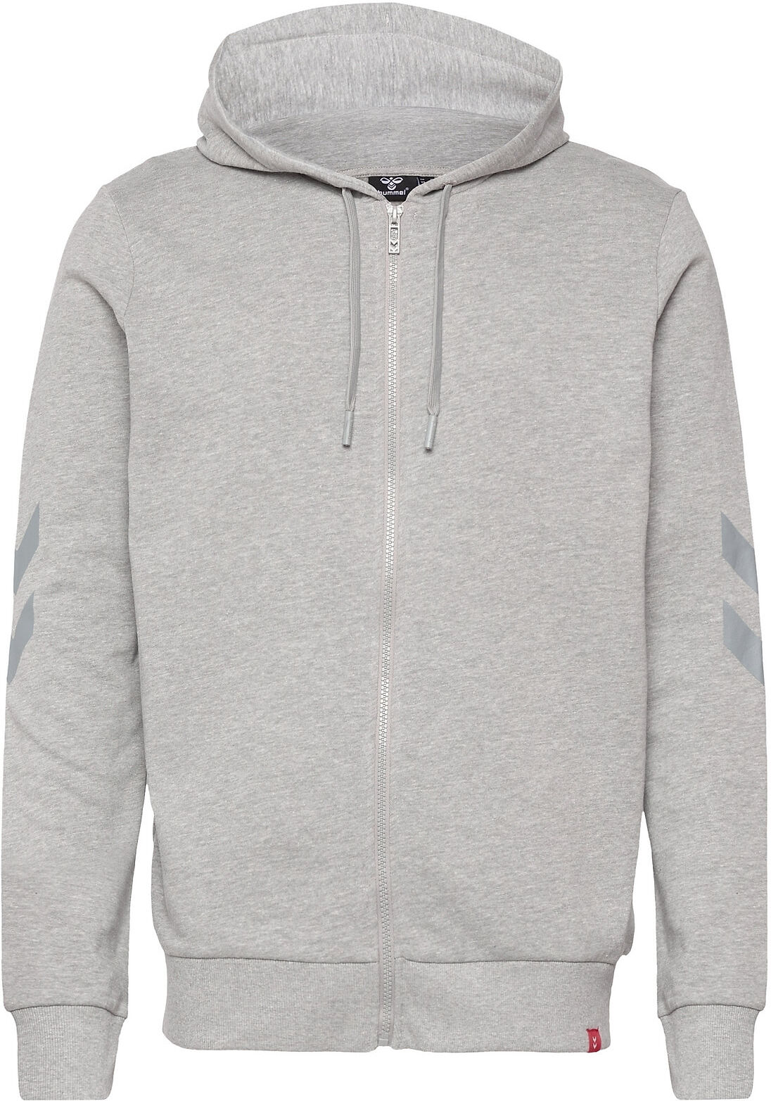 Hummel Hmllegacy Zip Hoodie Hettegenser Genser Grå Hummel