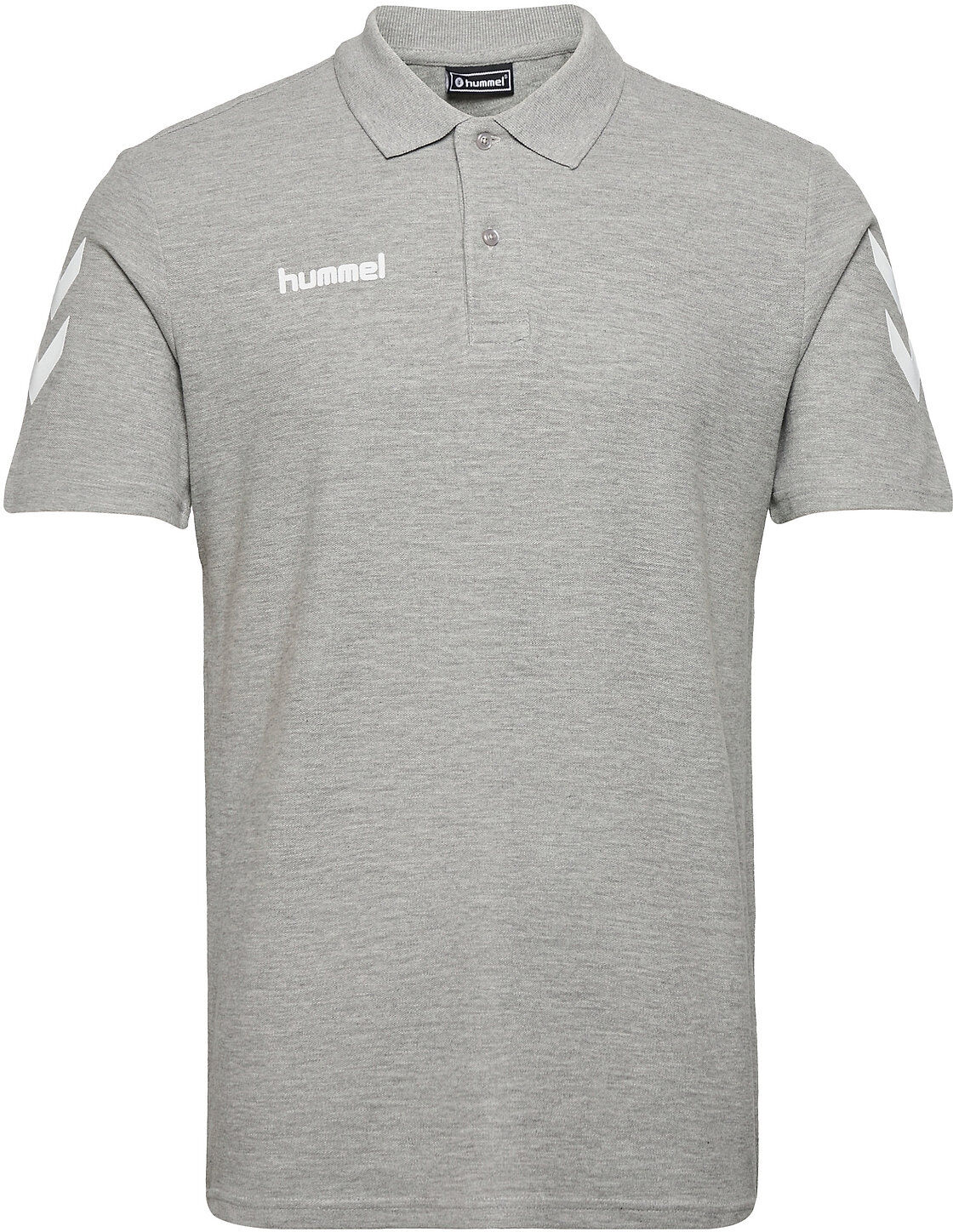 Hummel Hmlgo Cotton Polo Polos Short-sleeved Grå Hummel