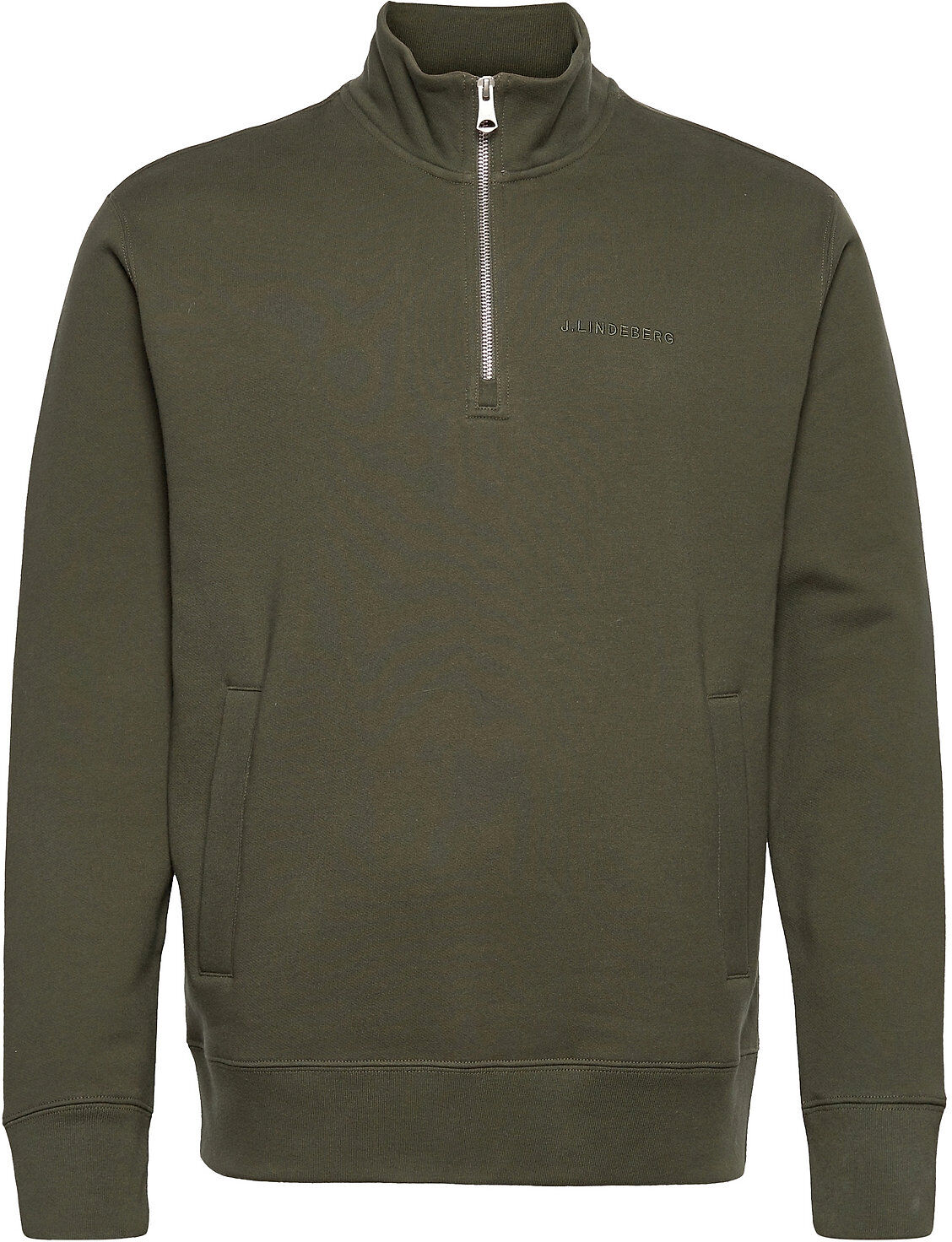 J. Lindeberg Chip Quarter Zip Sweatshirt Sweat-shirt Genser Grønn J. Lindeberg