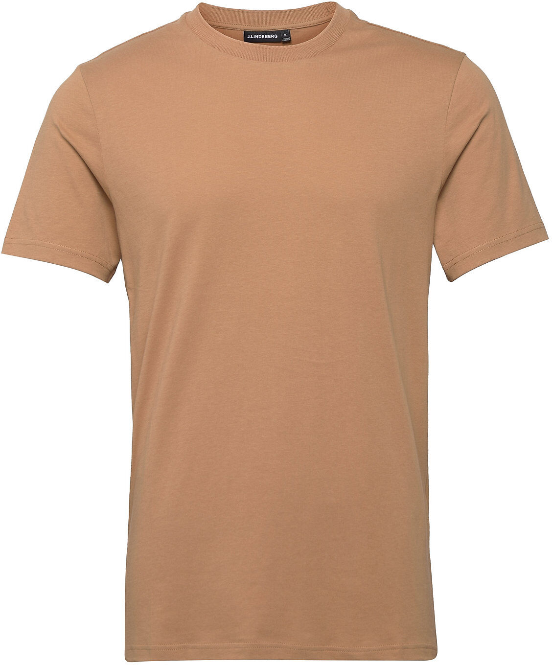 J. Lindeberg Silo Supima Cotton T-Shirt T-shirts Short-sleeved Brun J. Lindeberg