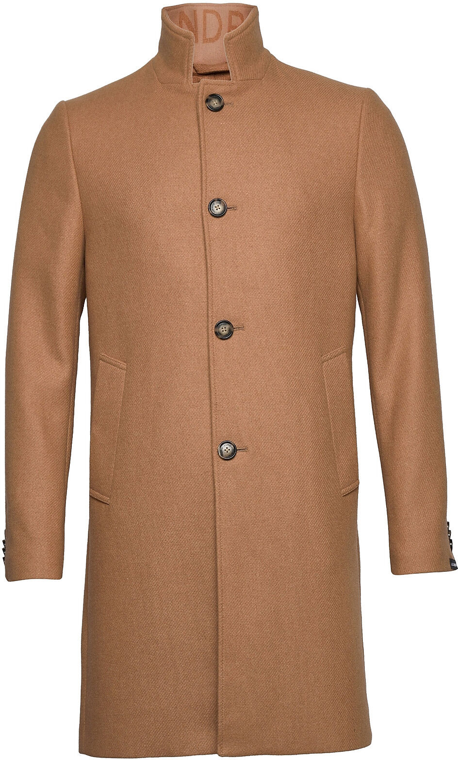 J. Lindeberg Winsir Wool Coat Outerwear Coats Winter Coats Brun J. Lindeberg