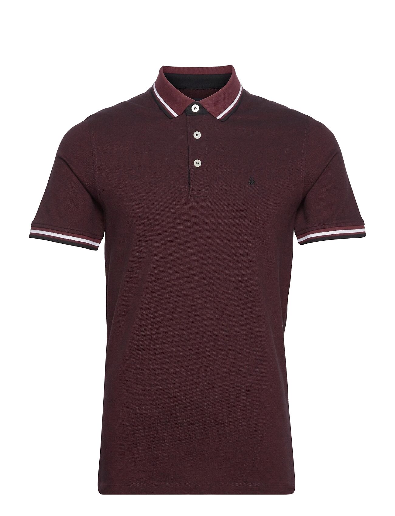 Jack & Jones Jjepaulos Polo Ss Polos Short-sleeved Brun Jack & J S