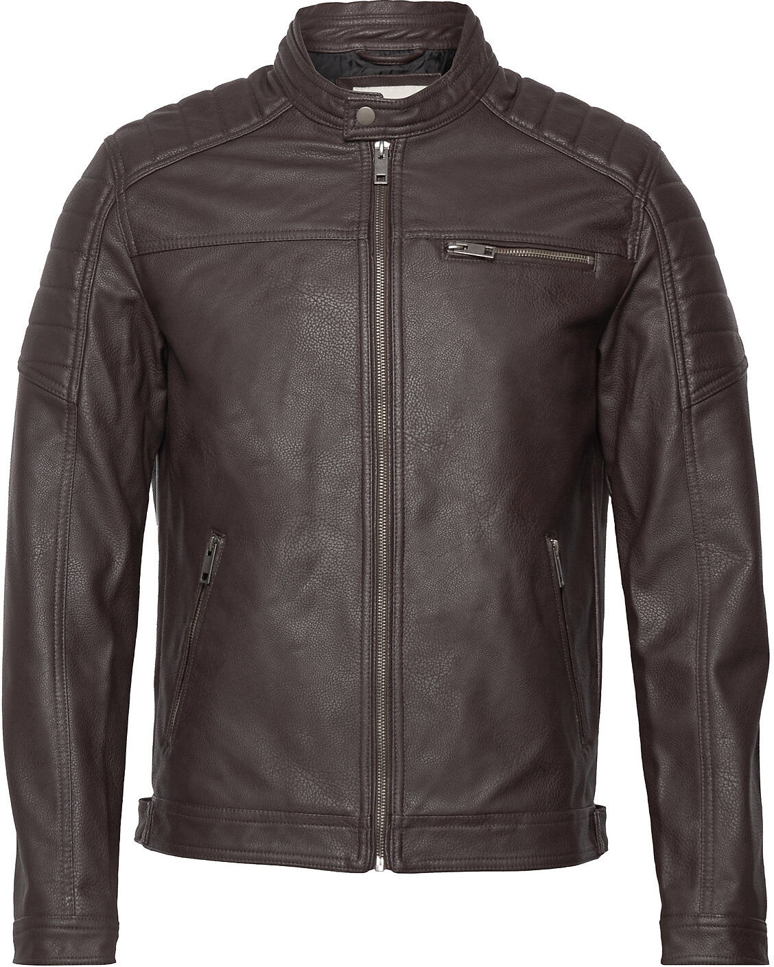 Jack & Jones Jjerocky Jacket Noos Skinnjakke Skinnjakke Brun Jack & J S