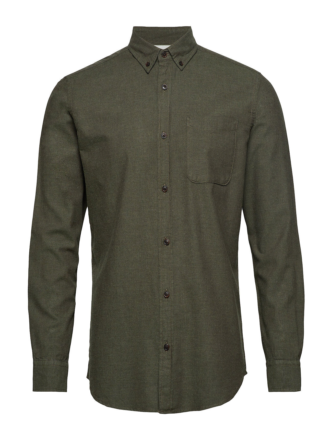 Jack & Jones Jjemelange Shirt L/S Noos Skjorte Uformell Grønn Jack & J S