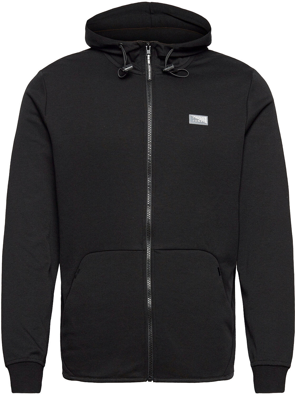 Jack & Jones Jcoair Sweat Zip Hood Hettegenser Genser Svart Jack & J S