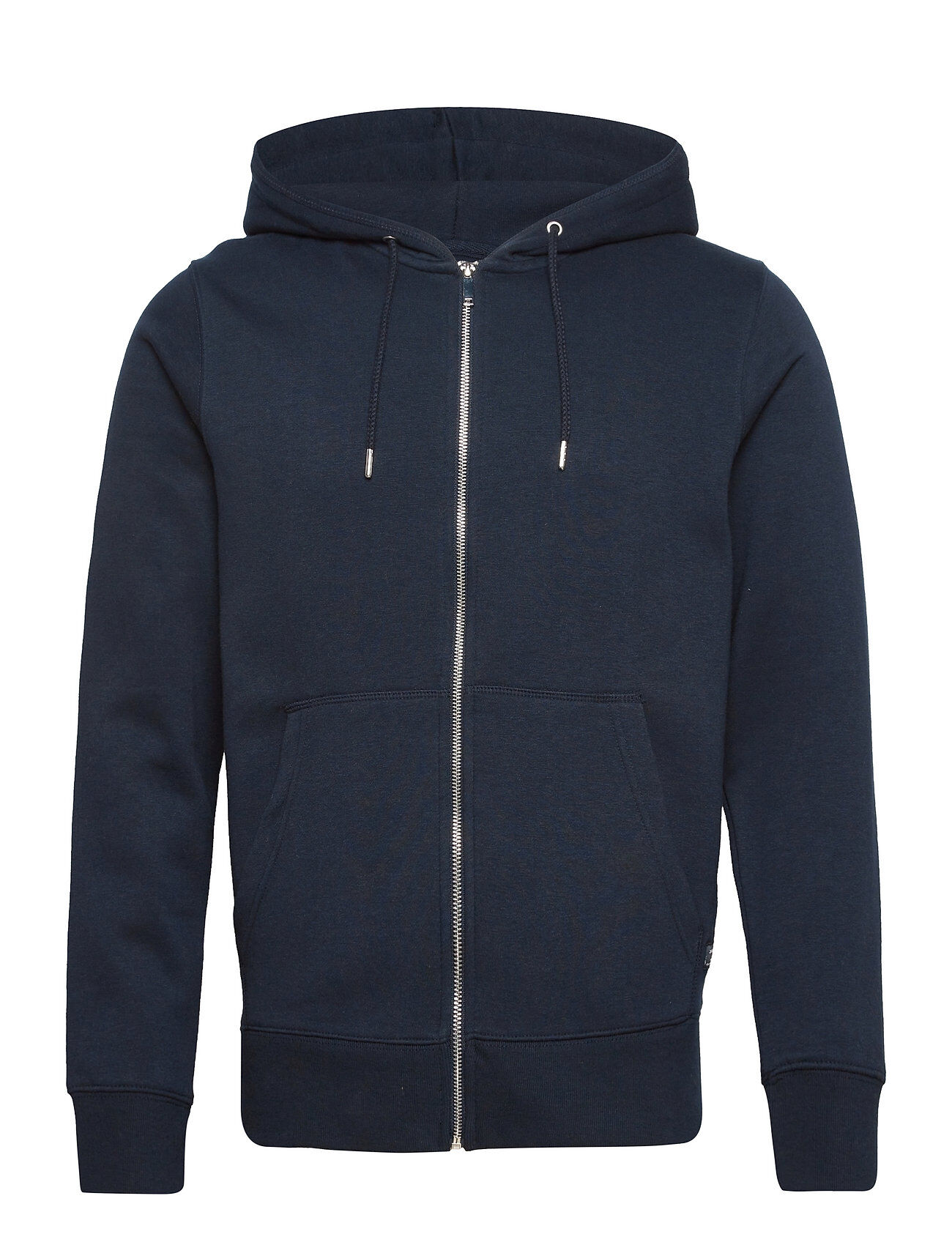 Jack & Jones Jjesoft Basic Sweat Zip Hood Hettegenser Genser Blå Jack & J S