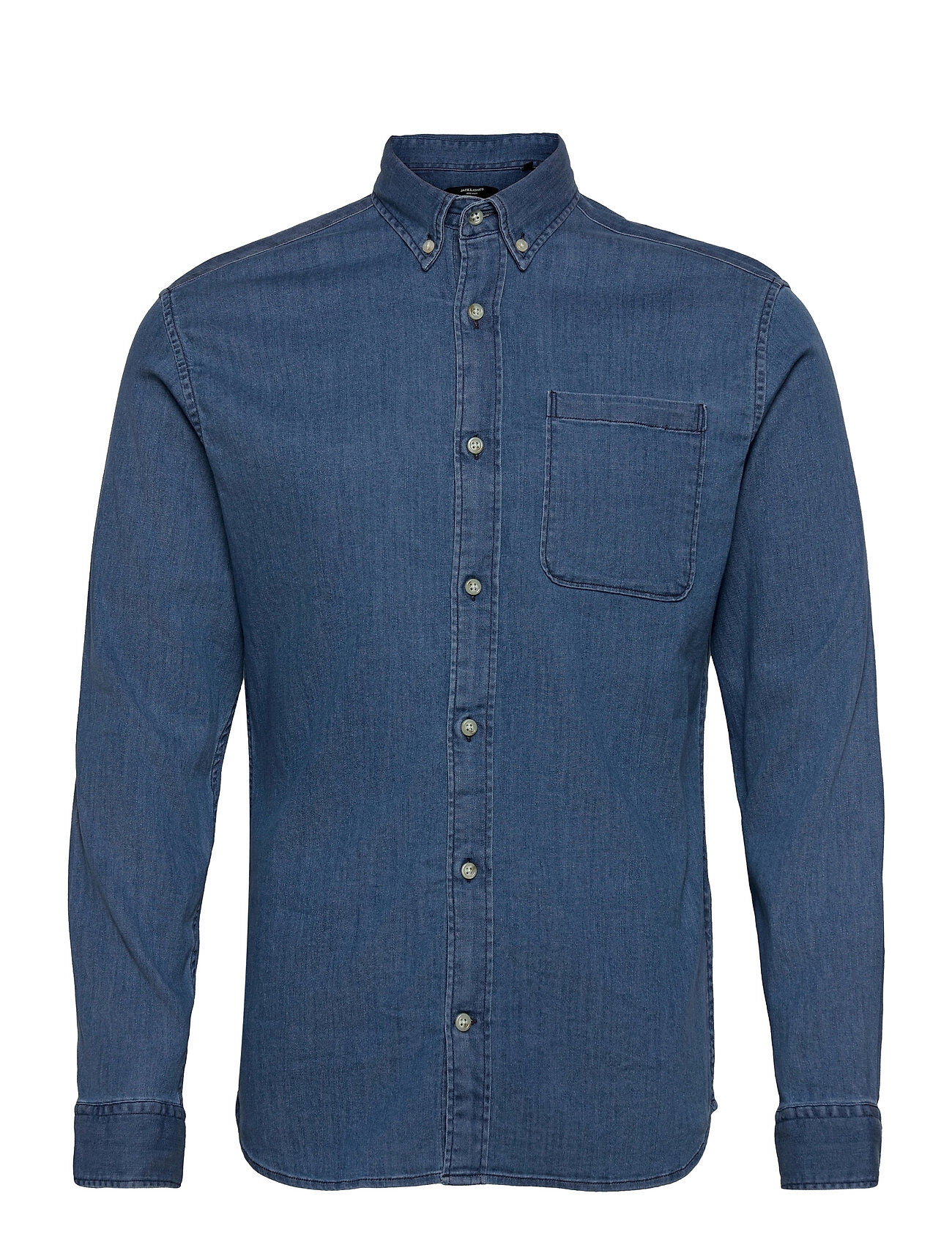 Jack & Jones Jprblaperfect Denim Shirt L/S Skjorte Uformell Blå Jack & J S