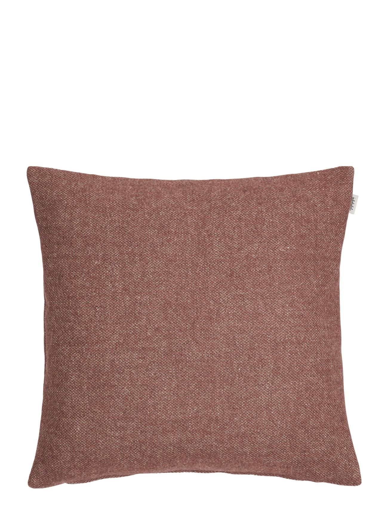 Jakobsdals Nordseter Wool Cushion Cover Home Textiles Cushions & Blankets Cushion Covers Rød Jakobsdals