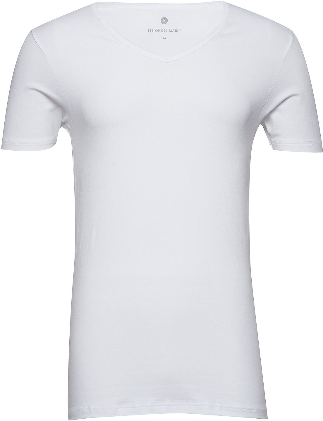 Jbs Of Denmark T-Shirt V-Neck T-shirts Short-sleeved Hvit JBS Of Denmark