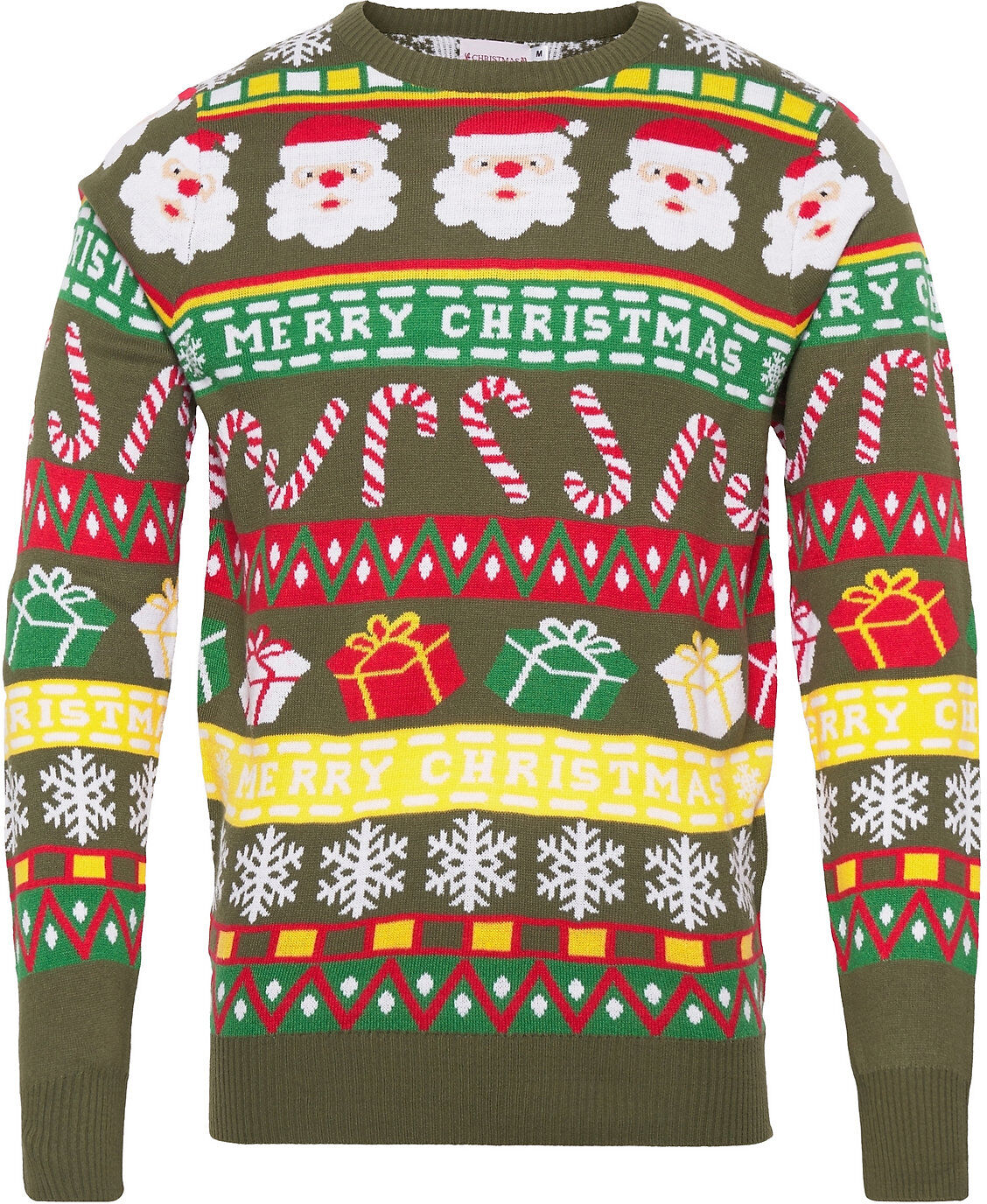 Christmas Sweats The Perfect Christmas Sweater Strikkegenser M. Rund Krage Multi/mønstret Christmas Sweats