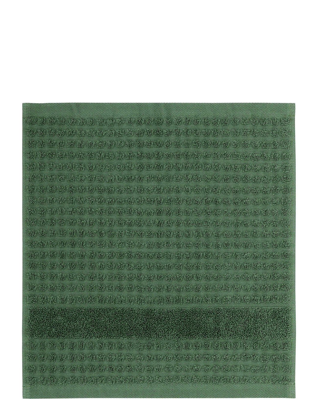 Juna Check Vaskeklut N 30X30 Cm Home Bathroom Textiles Towels Grønn Juna