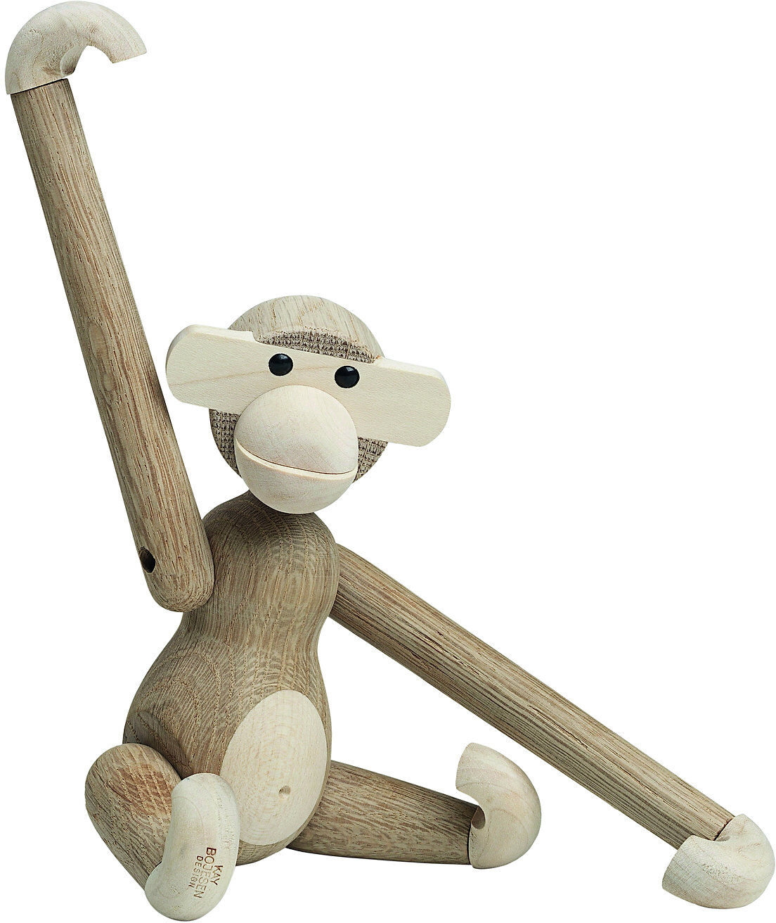 Kay Bojesen Ape Liten Home Decoration Decorative Accessories/details Wooden Figures Beige Kay Bojesen