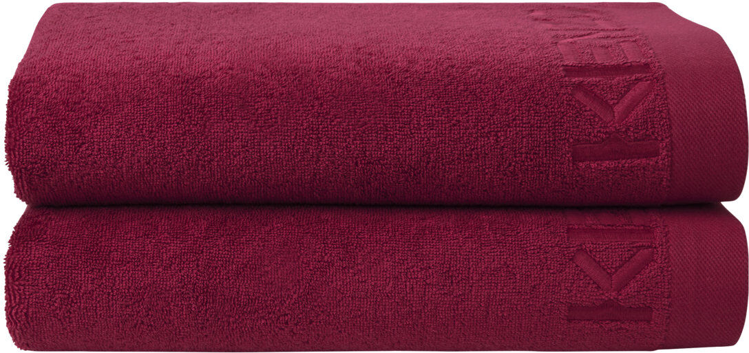 Kenzo Kziconic Bath Sheet Home Textiles Bathroom Textiles Towels Rød Kenzo Home