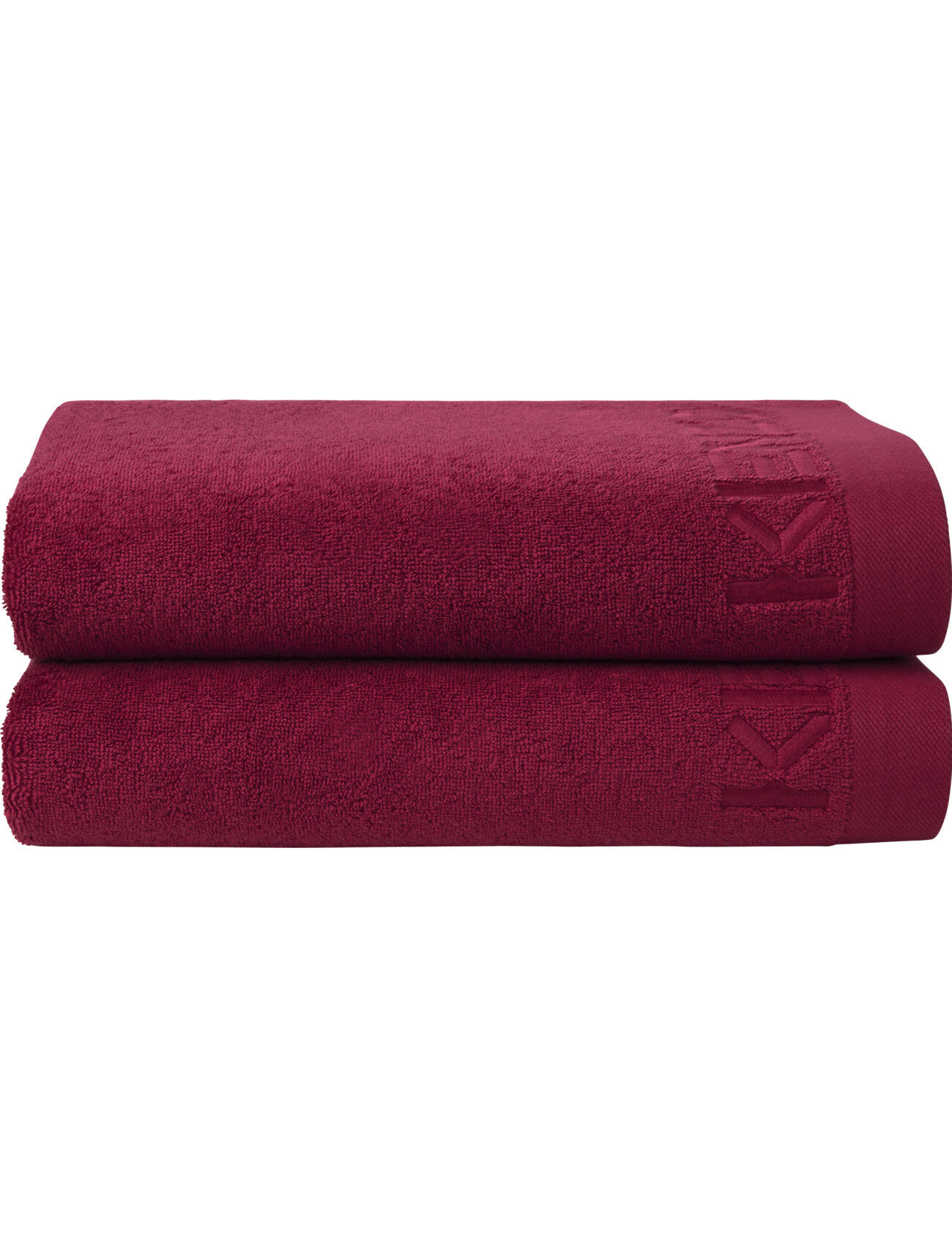 Kenzo Kziconic Handtowel Home Textiles Bathroom Textiles Towels Rød Kenzo Home