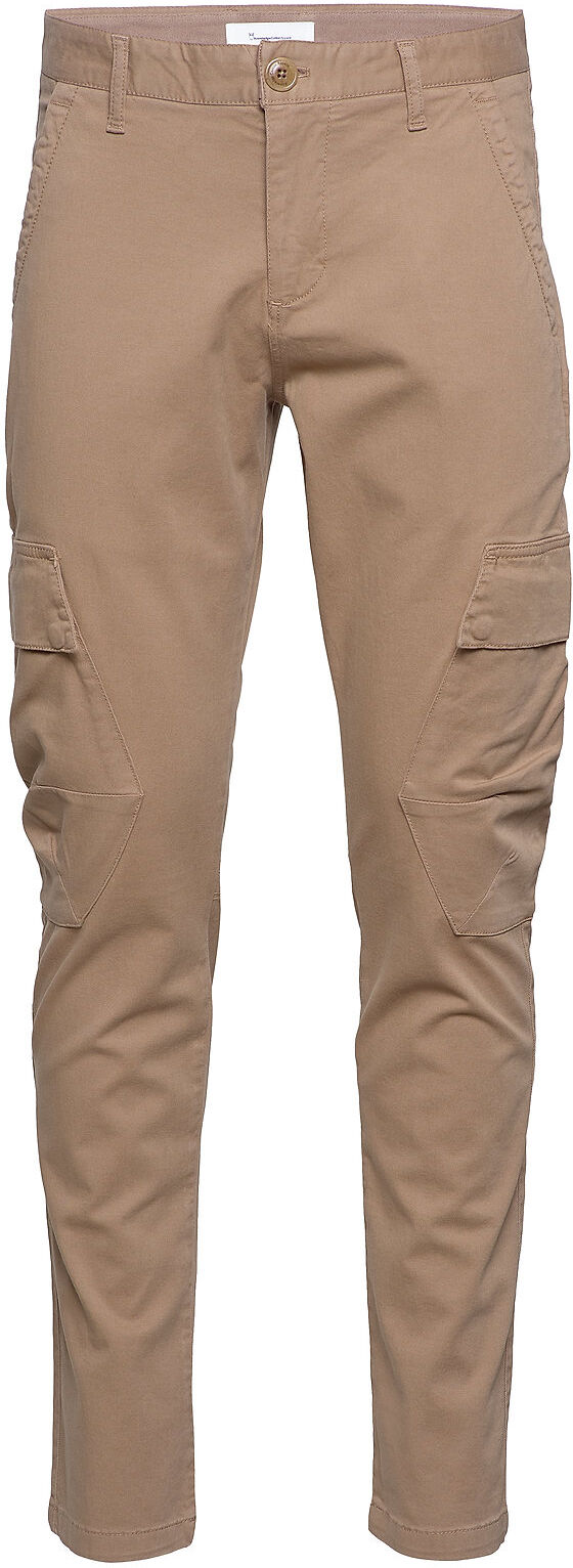 Knowledge Cotton Apparel Joe Trekking Pant - Gots/Vegan Trousers Cargo Pants Beige Knowledge Cotton Apparel