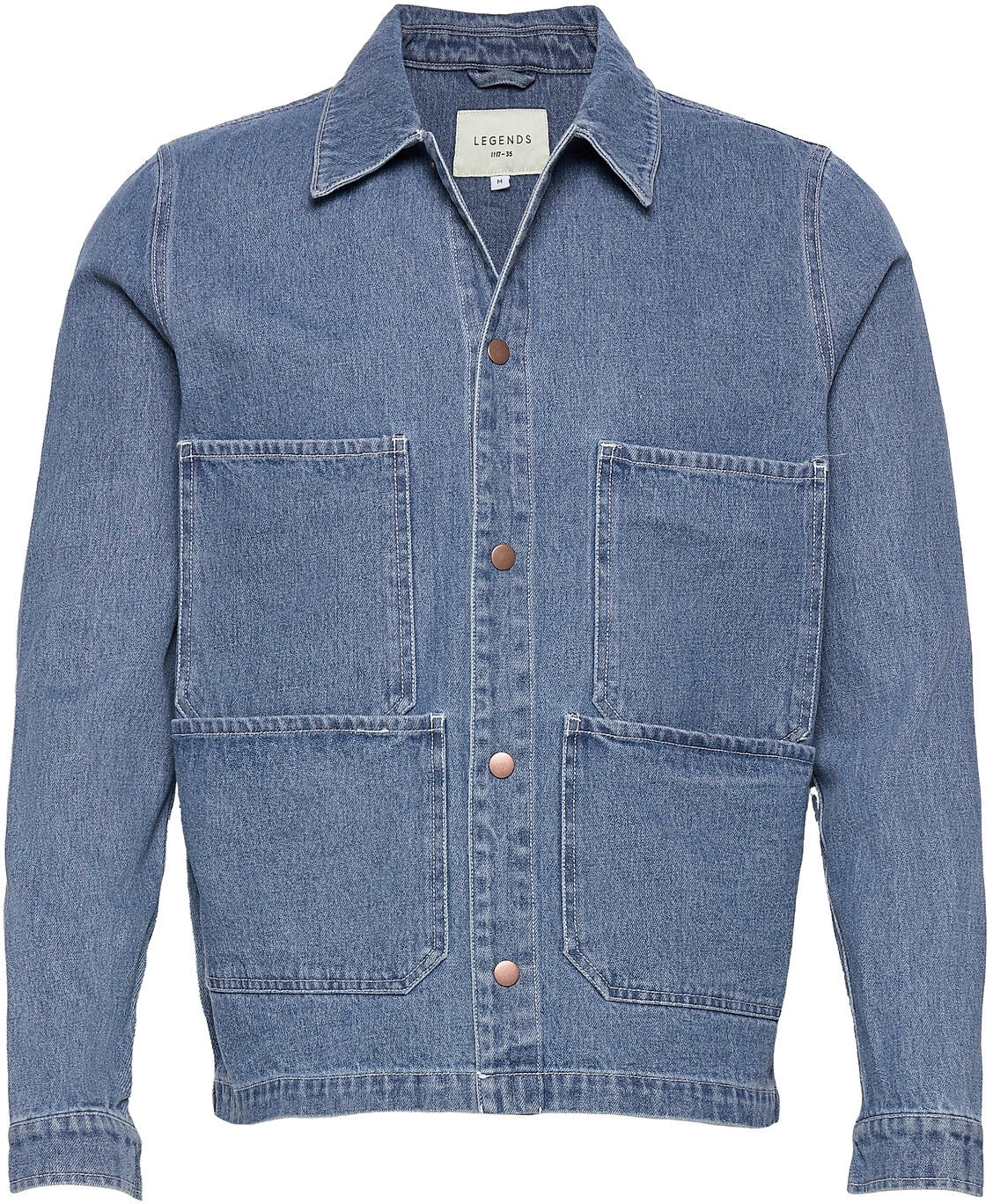 Legends Dover Denim Jacket Dongerijakke Denimjakke Blå Legends