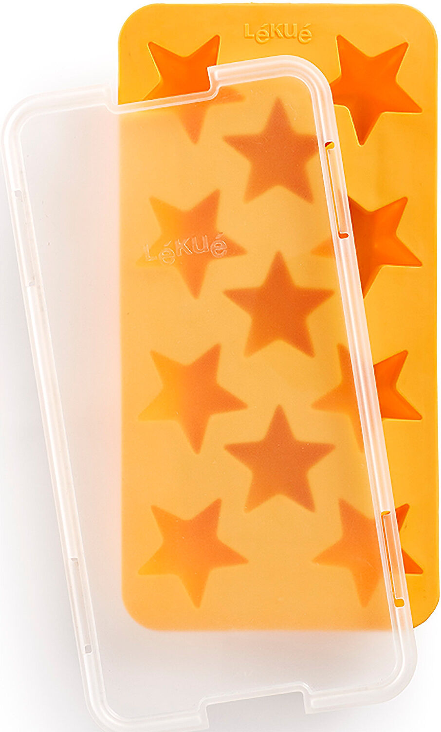 Lekué Slim Star Ice Cube Tray Home Tableware Dining & Table Accessories Ice Trays Gul Lekué