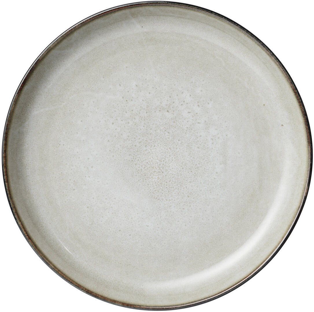 Lene Bjerre Amera Lunch Plate 4-Pack Home Tableware Plates Dinner Plates Grå Lene Bjerre