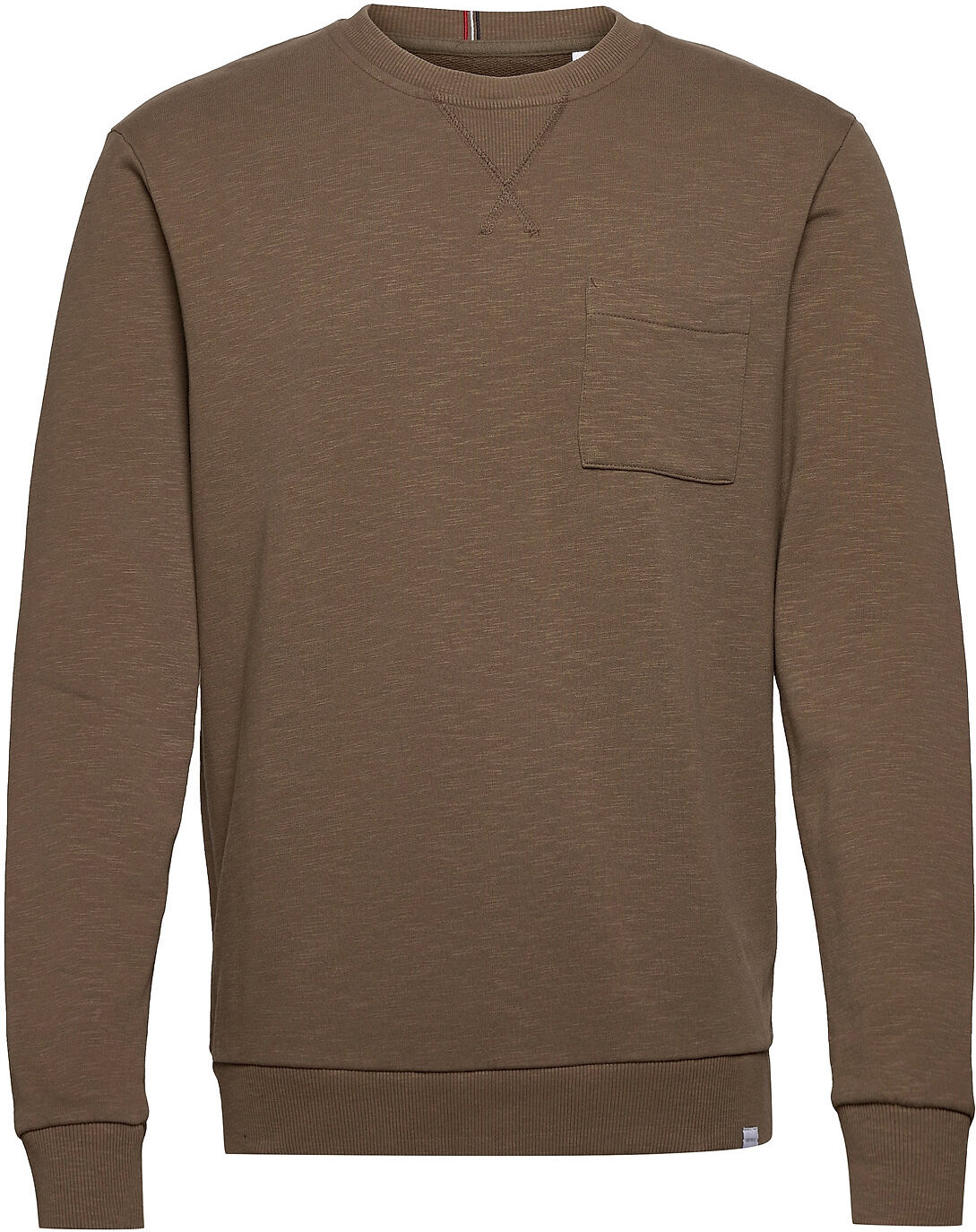 Les Deux Cesana Sweatshirt Sweat-shirt Genser Brun Les Deux