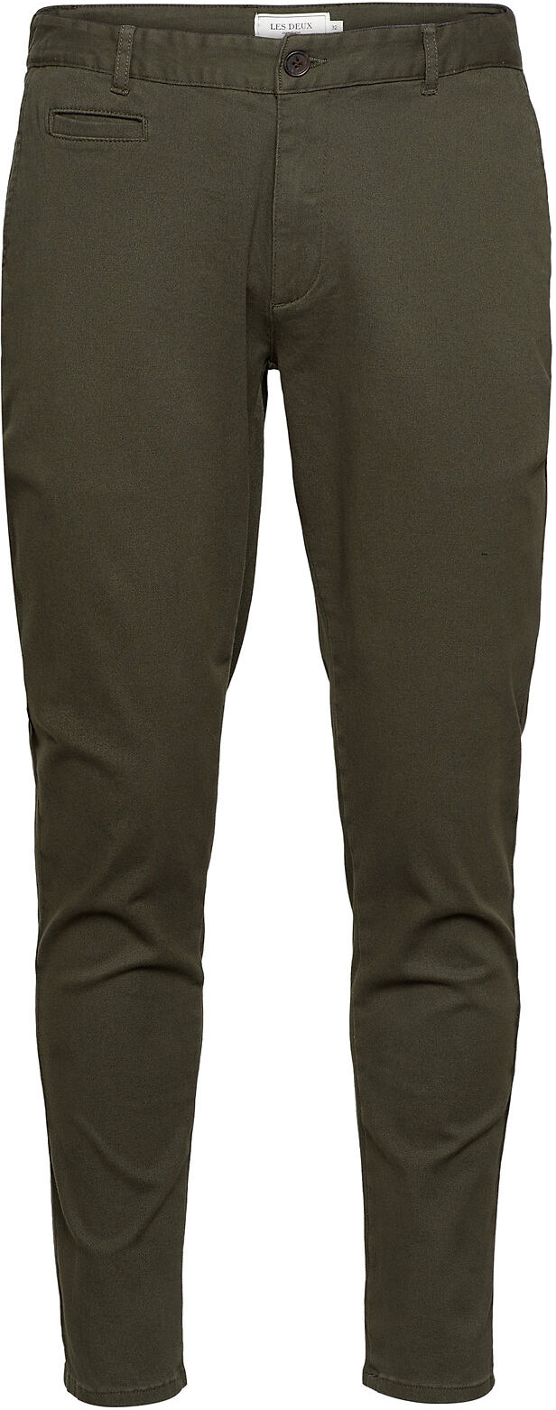 Les Deux Pascal Chino Pants Chinos Bukser Grønn Les Deux