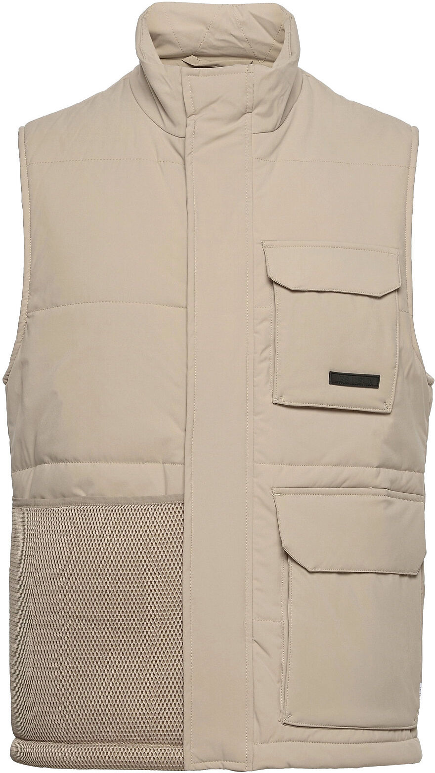 Les Deux Maxwell Waistcoat Vest Beige Les Deux