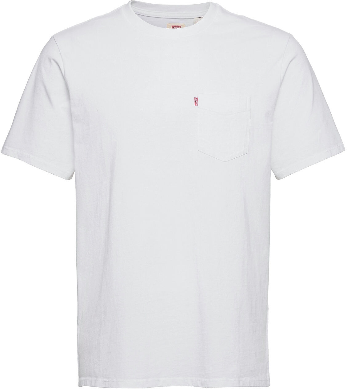 LEVI´S Men Relaxed Fit Pocket Tee White + T-shirts Short-sleeved Hvit LEVI´S Men