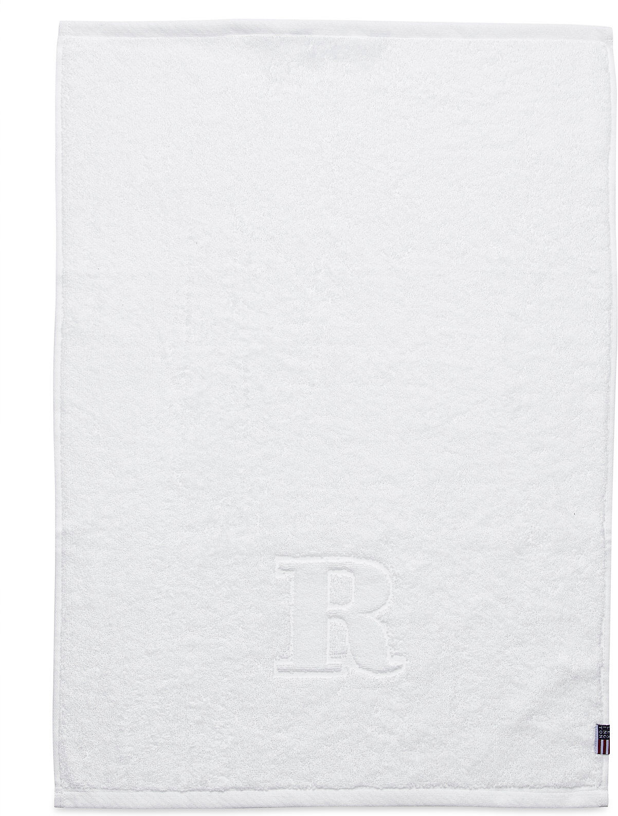 Lexington Home Monogram Towel Letter R Home Bathroom Textiles Towels Hvit Lexington Home