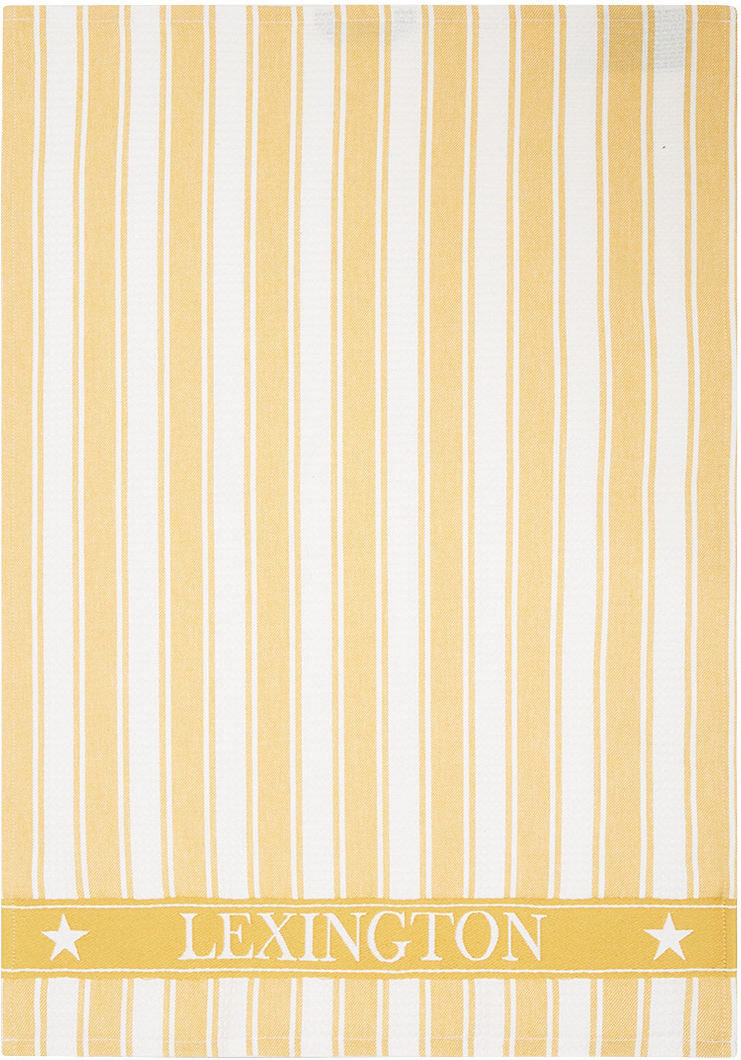 Lexington Home Icons Cotton Twill Waffle Striped Kitchen Towel Home Kitchen Kitchen Textiles Kitchen Towels Gul Lexington Home