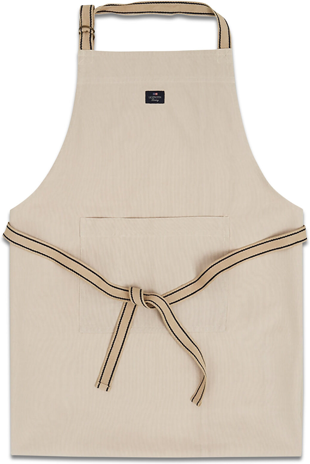 Lexington Home Icons Cotton Canvas Apron Home Textiles Kitchen Textiles Aprons Beige Lexington Home