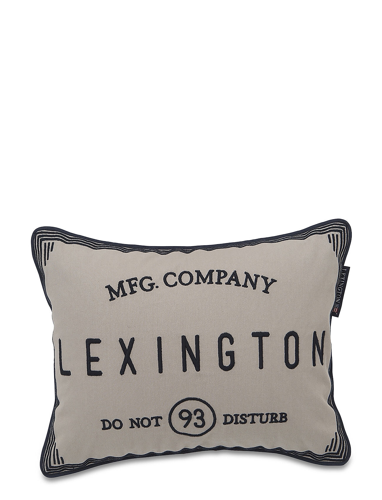 Lexington Home Hotel Do Not Disturb Sham Home Textiles Cushions & Blankets Cushions Beige Lexington Home