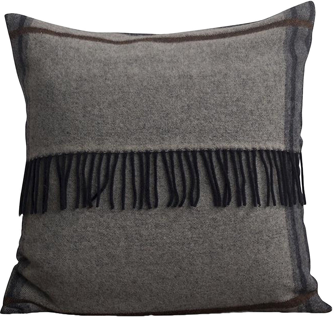 Lexington Home Argyle Wool Sham Home Textiles Cushions & Blankets Cushions Grå Lexington Home