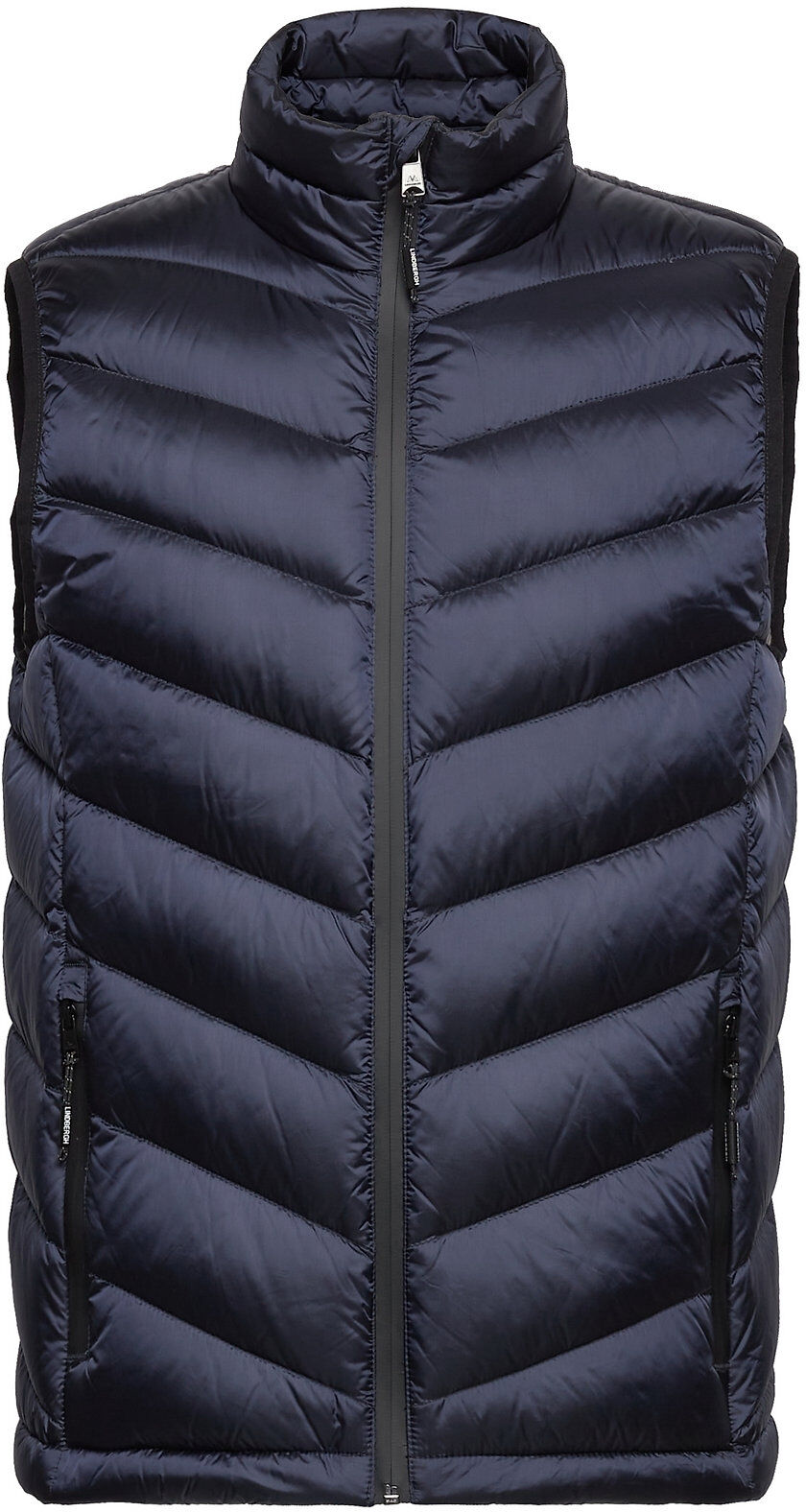 Lindbergh Light Down Vest Vest Blå Lindbergh