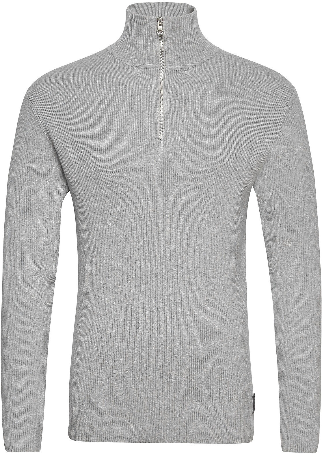 LJUNG by Marcus Larsson Half Zip Sweater Knitwear Half Zip Pullover Grå LJUNG By Marcus Larsson