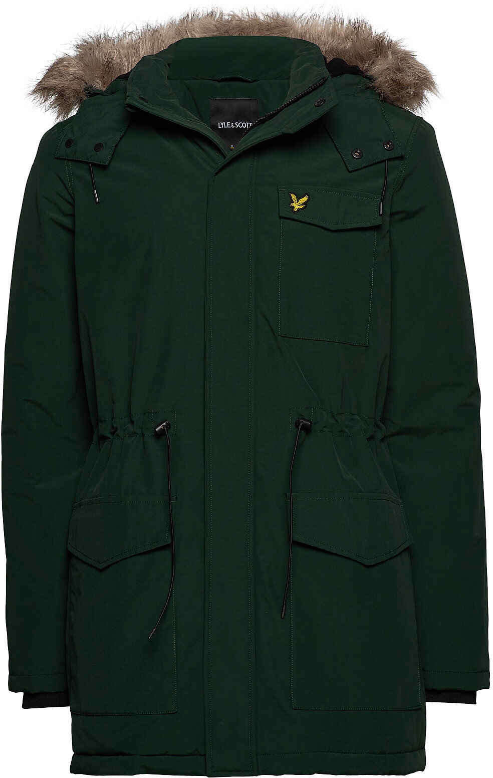 Scott Winter Weight Microfleece Jacket Parkas Jakke Grønn Lyle & Scott