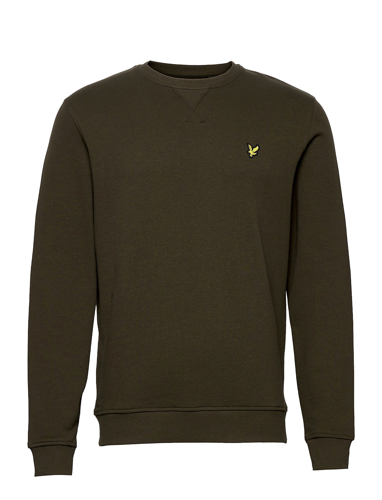 Scott Crew Neck Sweatshirt Sweat-shirt Genser Grønn Lyle & Scott