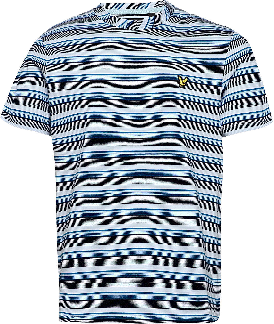 Scott Multi Stripe T-Shirt T-shirts Short-sleeved Blå Lyle & Scott