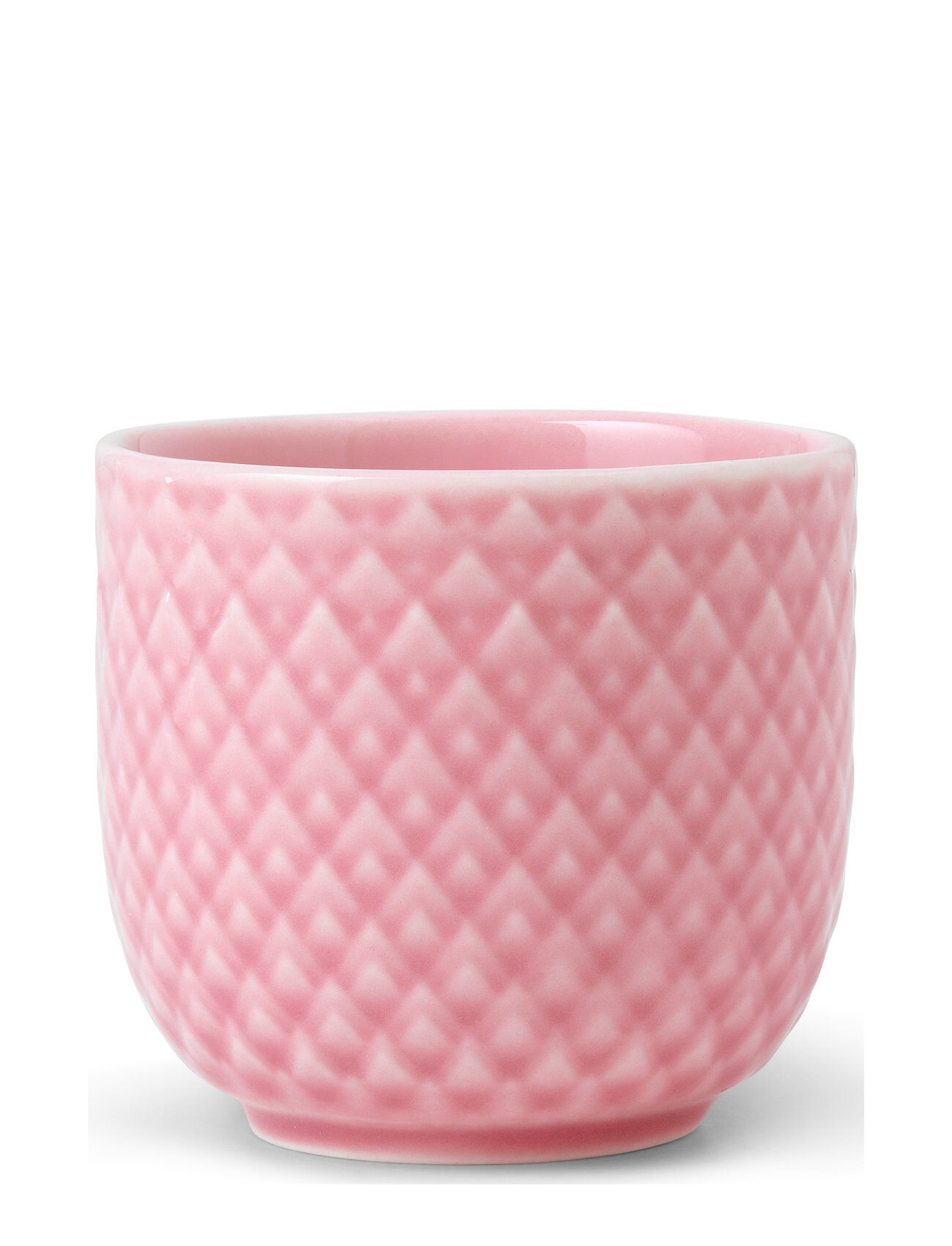 Lyngby Porcelæn Rhombe Color Æggebæger Home Tableware Bowls Egg Cups Rosa Lyngby Porcelæn