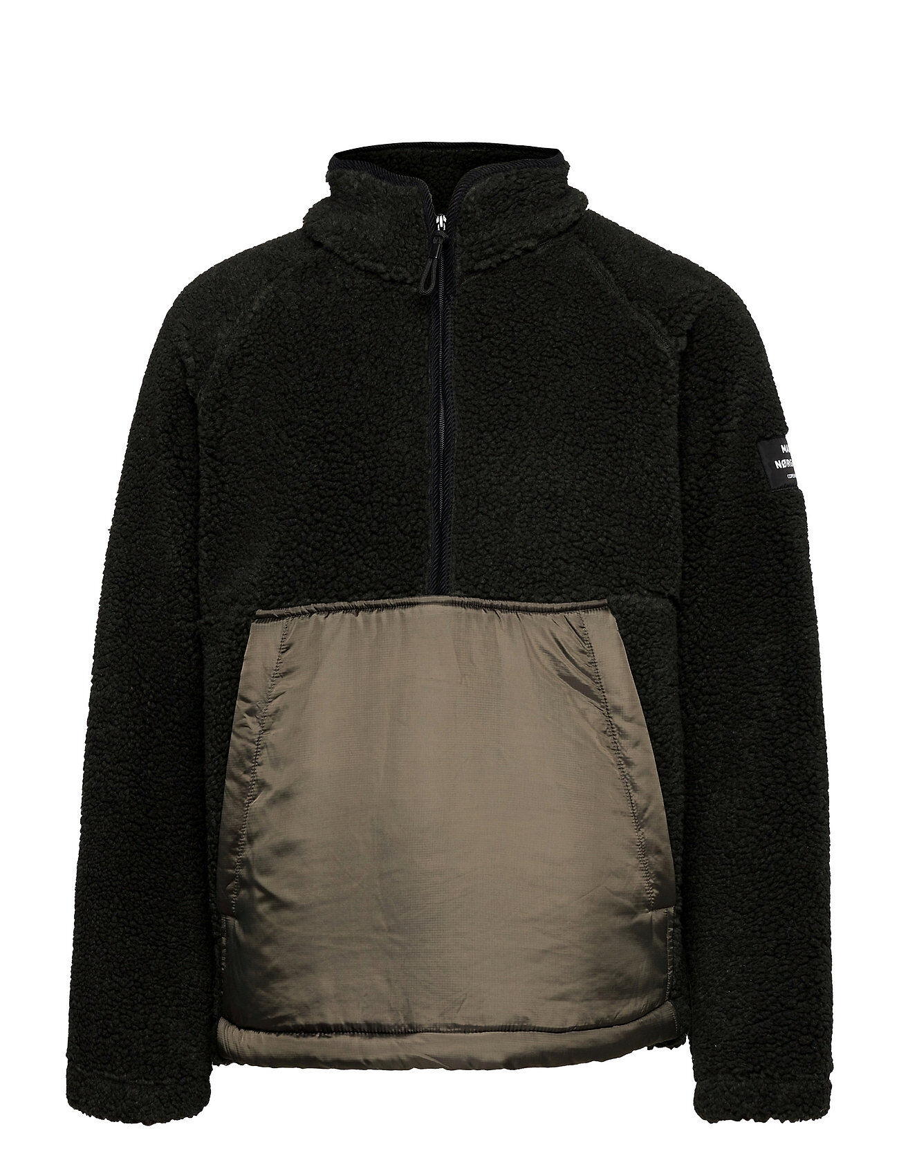 Mads Nørgaard Ripstop Fleece Salem Sweat-shirts & Hoodies Fleeces & Midlayers Svart Mads Nørgaard