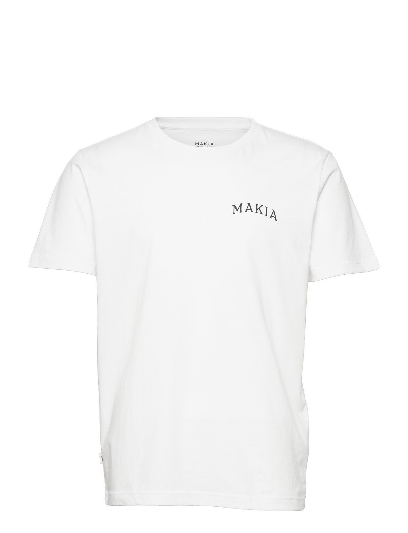 Makia Kraken T-Shirt T-shirts Short-sleeved Hvit Makia